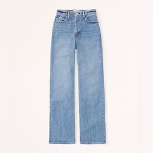 Abercrombie High Rise 90s Relaxed Jean
